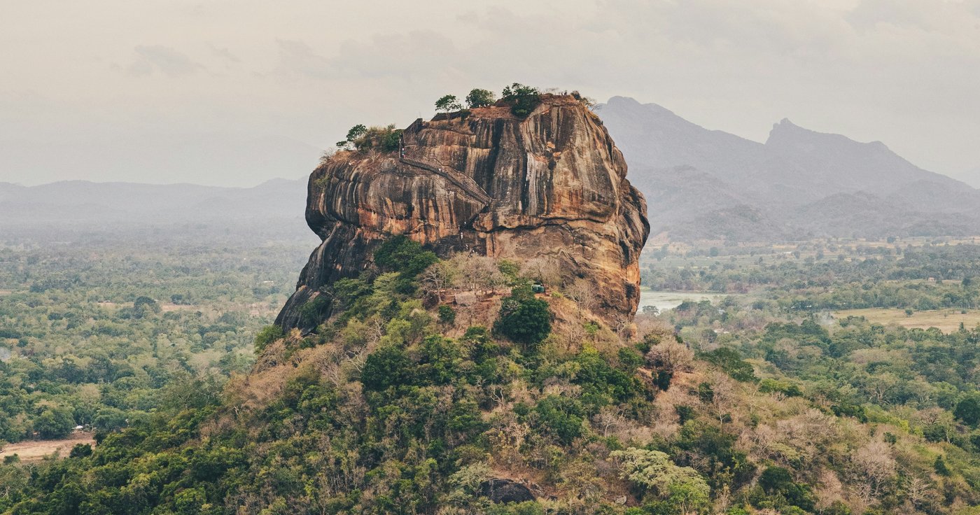 Rocca di Sigiriya, nei pressi di Habarana